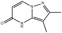 Pyrazolo[1,5-a]pyrimidin-5(4H)-one, 2,3-dimethyl- Struktur