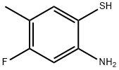 2-Amino-4-fluoro-5-methylbenzene-1-thiol Struktur