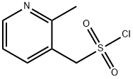 3-Pyridinemethanesulfonyl chloride, 2-methyl- Structure