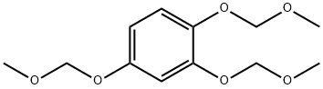 1,2,4-TRIS(METHOXYMETHOXY)BENZENE, 156862-15-6, 结构式