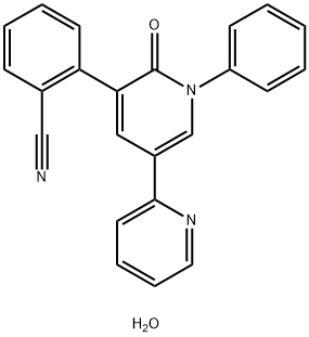 perampanel 3/4 hydrate Struktur