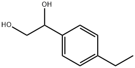 1-(4-乙基苯基)-1,2-乙二醇,157403-37-7,结构式