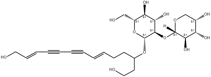 Coreoside B, 1580464-83-0, 结构式