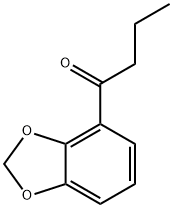 1-Butanone, 1-(1,3-benzodioxol-4-yl)- 结构式