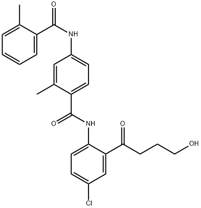 Tolvaptan Impurity 4 (DM-4105) Struktur