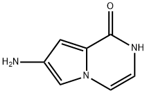 Pyrrolo[1,2-a]pyrazin-1(2H)-one, 7-amino- Structure