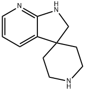 1′,2′-Dihydrospiro[piperidine-4,3′-[3H]pyrrolo[2,3-b]pyridine],1593925-53-1,结构式