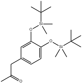 2-Propanone, 1-[3,4-bis[[(1,1-dimethylethyl)dimethylsilyl]oxy]phenyl]-