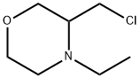 Morpholine, 3-(chloromethyl)-4-ethyl- Structure
