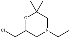 Morpholine, 6-(chloromethyl)-4-ethyl-2,2-dimethyl|