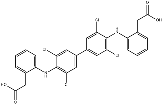 Diclofenac Impurity P Structure