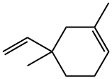 Cyclohexene, 5-ethenyl-1,5-dimethyl- Struktur