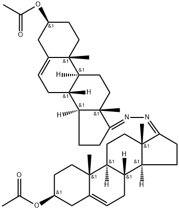 3β-17-Imino-androst-5-en-3-ol Acetate Dimer 化学構造式