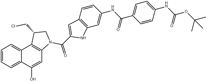 Seco-Duocarmycin MA 化学構造式