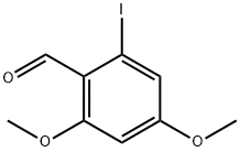 2-碘-4,6-二甲氧基苯甲醛,16147-09-4,结构式
