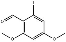 Benzaldehyde, 2-iodo-4,6-dimethoxy- Structure
