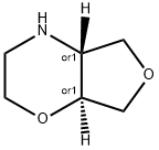 2H-Furo[3,4-b]-1,4-oxazine, hexahydro-, (4aR,7aS)-rel 结构式