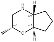 Cyclopent[b]-1,4-oxazine, octahydro-2-methyl-,(2R,4aR,7aR)-rel-|