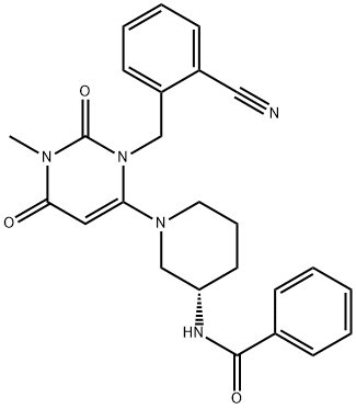 Alogliptin benzoate impurity K, 1618644-32-8, 结构式
