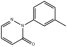 3(2H)-Pyridazinone, 2-(3-methylphenyl)- Struktur