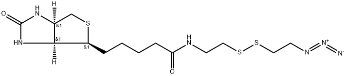 生物素-二硫-叠氮, 1620523-64-9, 结构式