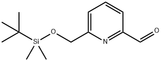 6-[(tert-Butyldimethylsilyloxy)methyl]picolinaldehyde≥ 99% (HPLC),162084-83-5,结构式
