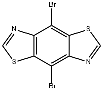 Benzo[1,2-d:4,5-d']bisthiazole, 4,8-dibromo- Structure