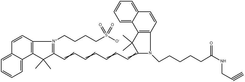 吲哚菁绿-炔基,1622335-41-4,结构式