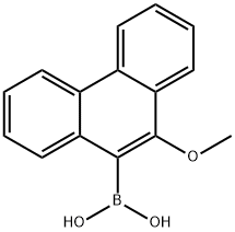 Boronic acid, B-(10-methoxy-9-phenanthrenyl)- Structure