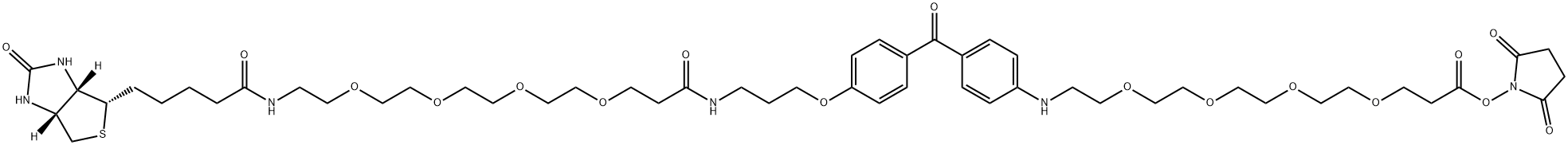 UV-TRACER BIOTIN NHS ESTER,1628029-01-5,结构式