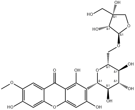 polygalaxanthone III Structure