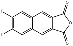 6,7-二氟萘并[2,3-c]呋喃-1,3-二酮 结构式