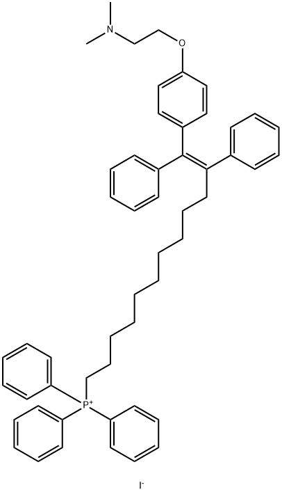 MitoTam iodide, hydriodide Structure