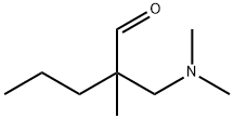 Pentanal, 2-[(dimethylamino)methyl]-2-methyl- Struktur