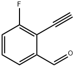2-乙炔基-3-氟苯甲醛 结构式
