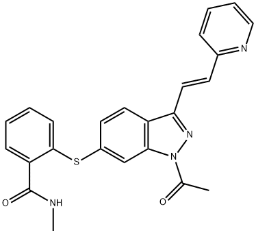 Axitinib Impurity 27 Struktur
