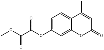 Ethanedioic acid, 1-methyl 2-(4-methyl-2-oxo-2H-1-benzopyran-7-yl) ester Structure