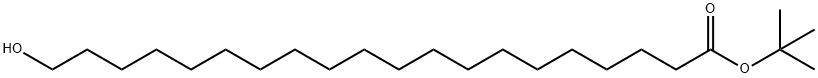 Eicosanoic acid, 20-hydroxy-, 1,1-dimethylethyl ester Struktur