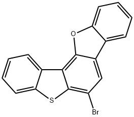 6-溴苯并[B]苯并[4,5]噻吩并[2,3-G]苯并呋喃,1644666-33-0,结构式