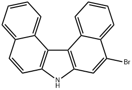 5-溴-7H-二苯并[C,G]咔唑,1646272-74-3,结构式