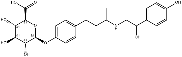 Ractopamine-10-O-β-glucuronide(MixtureofDiastereomers Struktur