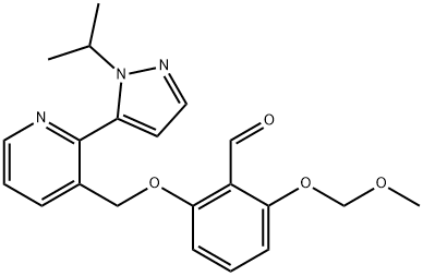 1667717-42-1 2((2-(1-异丙基-1H-吡唑-5-基)吡啶-3-基)甲氧基)-6-(甲氧基甲氧基)苯甲醛(沃塞洛托 N-1)