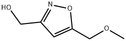 5-(甲氧基甲基)-1,2-噁唑-3-基]甲醇, 167155-53-5, 结构式