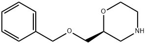 Morpholine, 2-[(phenylmethoxy)methyl]-, (2S)- Structure