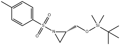 (S)-2-(((tert-butyldimethylsilyl)oxy)methyl)-1-tosylaziridine(WX191799) Structure