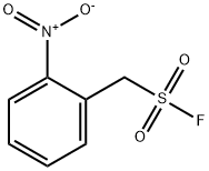 Benzenemethanesulfonyl fluoride, 2-nitro- 化学構造式