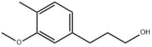 Benzenepropanol, 3-methoxy-4-methyl- Structure