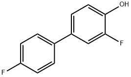 2-氟-4-(4-氟苯基)苯酚, 168158-52-9, 结构式
