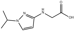 N-(1-isopropyl-1H-pyrazol-3-yl)glycine Structure