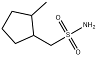 (2-methylcyclopentyl)methanesulfonamide 结构式